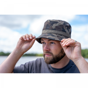 Distortion Dark-Camo Bucket Hat
