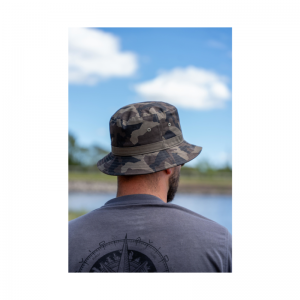 Distortion Dark-Camo Bucket Hat