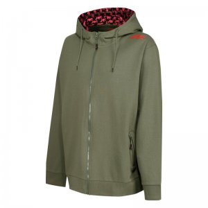 Mikina s kapucí na zip JRC Zipped Hoody Green