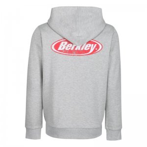 Mikina s kapucí na zip Berkley Zipped Hoody Grey