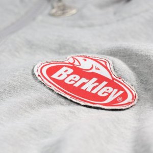 Mikina s kapucí na zip Berkley Zipped Hoody Grey