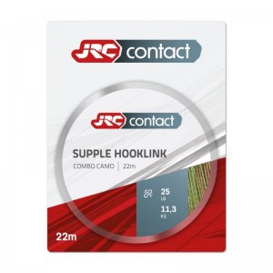 Návazcová šňůrka JRC Contact Supple Hooklink Combo Camo 22m
