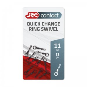 Rychlovýměnný obratlík s kroužkem JRC Contact Quick Change Ring Swivel 11ks