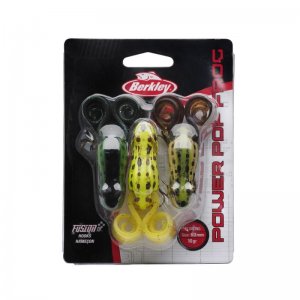 Wobler Berkley Frog Power Pop Floating 6cm Set 3ks