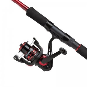 Přívlačový prut s navijákem Mitchell Tanager 2 Red Spin Tele 2,40m 10-30g