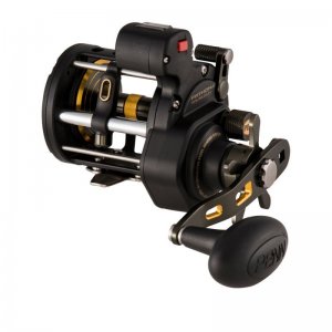 Multiplikátor s řadičem a počítadlem Penn Fathom II 20 Level Wind Line Counter LH