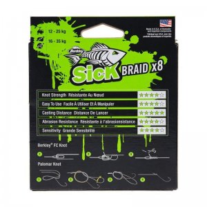 Šňůra Berkley SicK Braid Červená 150m