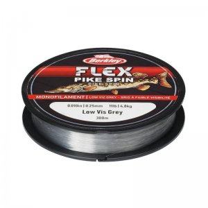 Vlasec Berkley Flex SS Pike Spin Low Vis Grey 300m