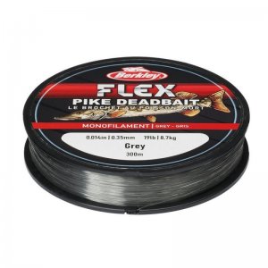 Vlasec Berkley Flex SS Pike Deadbait Grey 300m