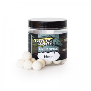 Plovoucí boilies Carp Only Liver Spice 80g