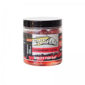 Dipovaný boilies Carp Only Strawberry Extra 250ml