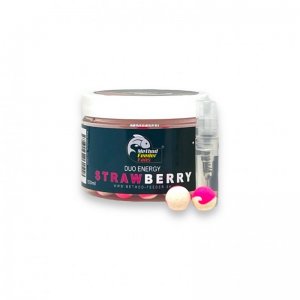 Plovoucí Boilies Method Feeder Fans Duo Energy 15 mm 100 ml + Sprej Esence 2 ml