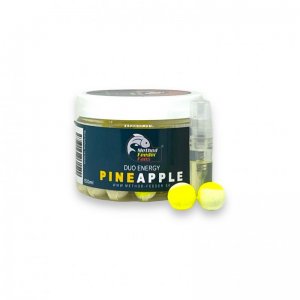 Plovoucí Boilies Method Feeder Fans Duo Energy 15 mm 100 ml + Sprej Esence 2 ml