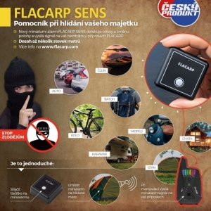 Mikroalarm Flacarp RF-SENS