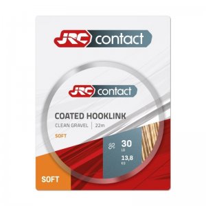 Návazcová šňůrka JRC Contact Soft Coated Braid Clean Gravel 22m