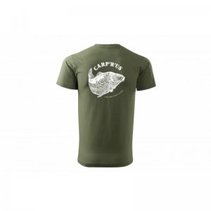 Carp´R´Us Tričko Mouthsnagger army zelená