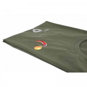 Carp´R´Us Tričko Mouthsnagger army zelená